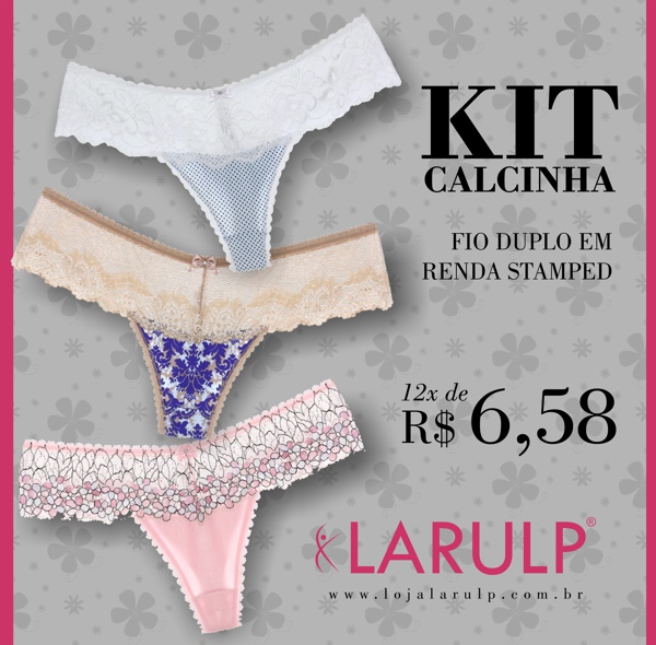 Kit Calcinha