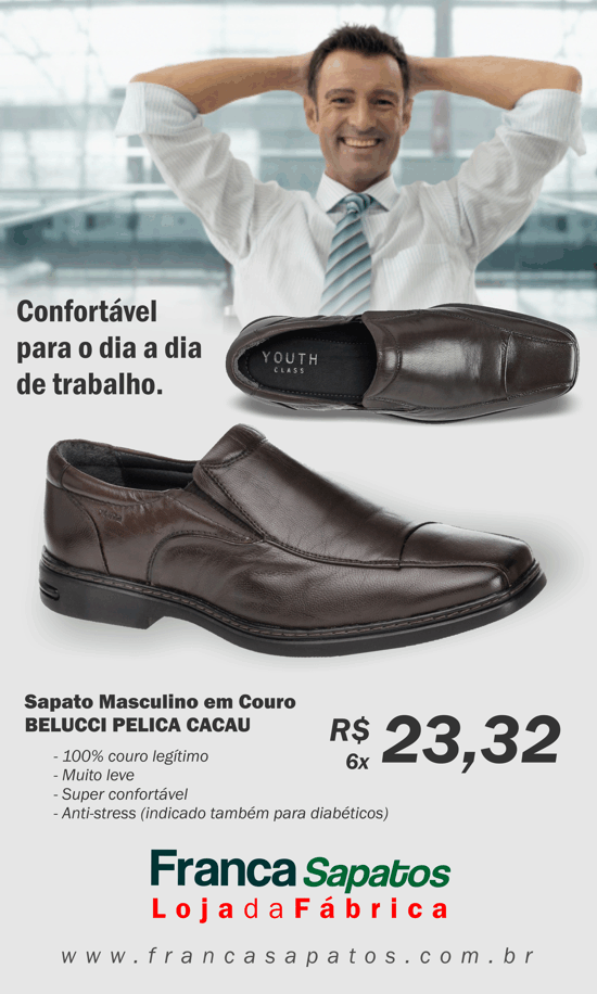 Sapato Confortavel Para Trabalhar